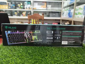 RGB Gaming Keyboard and Mouse Combo White