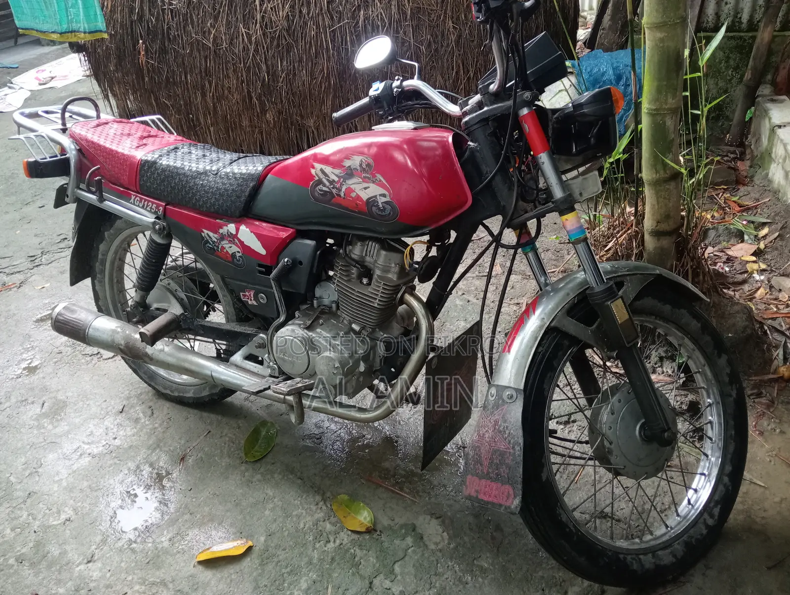 জিয়া লিং জেএল১২৫-১১ কোকো প্লাস ২০১২ লাল