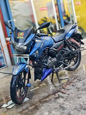 টিভিএস আপাচি আরটিআর ১৬০ টুভি ২০১৭ নীল