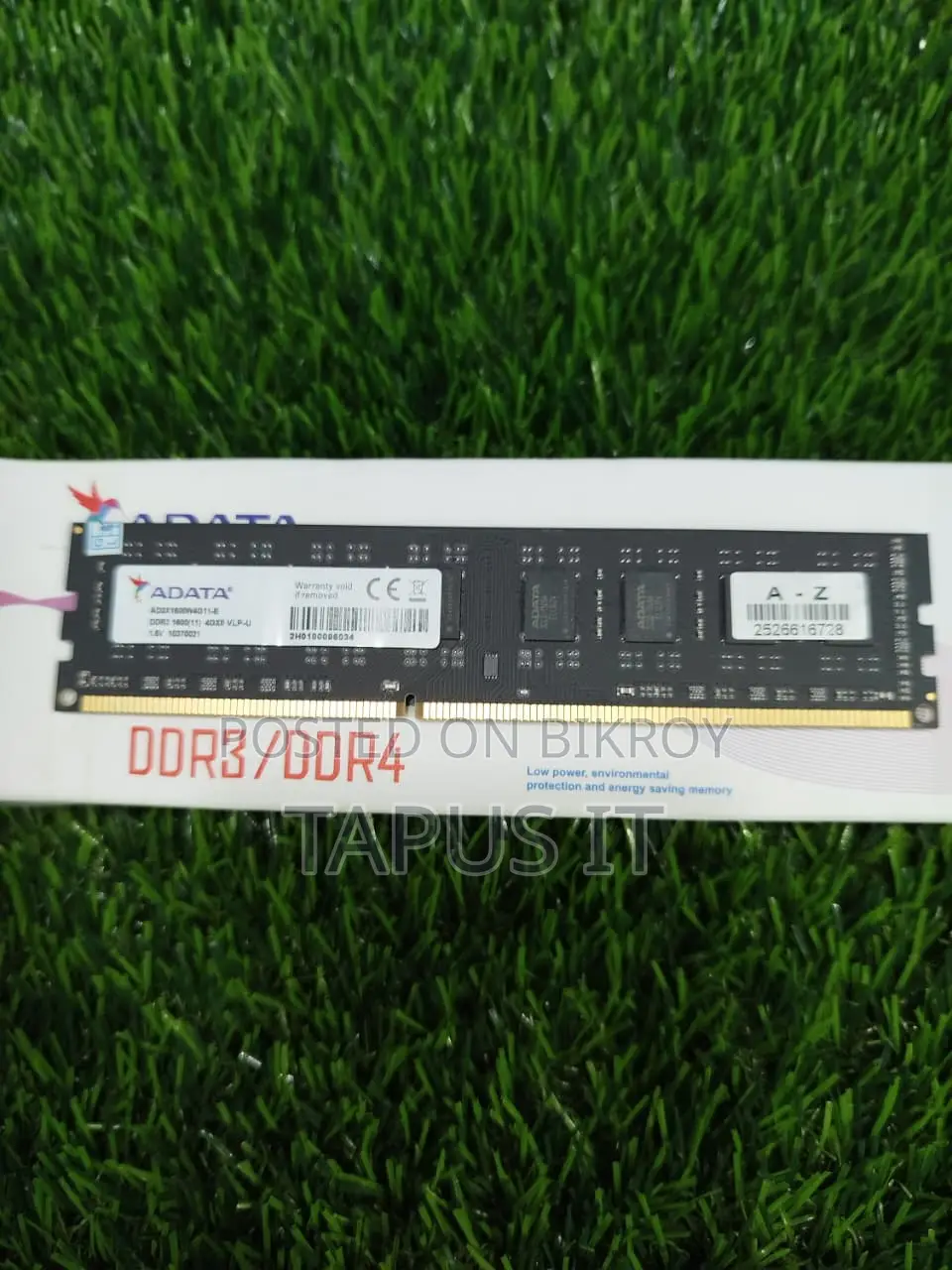 Desktop RAM DDR3 4GB 1333MHz Adata 2Years Warranty