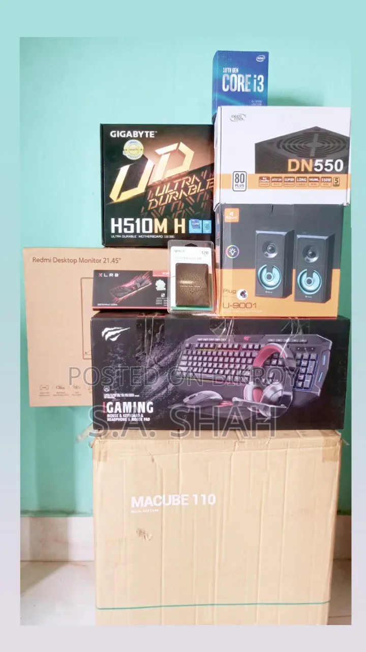 Gigabyte Ga-H110mstx-Hd3-Zk 4gb Intel Core I3 SSD 128gb