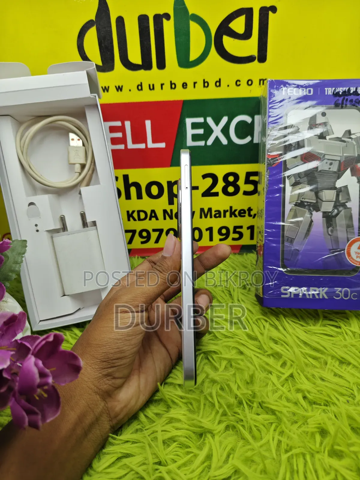 Tecno Spark 30C 128 GB White
