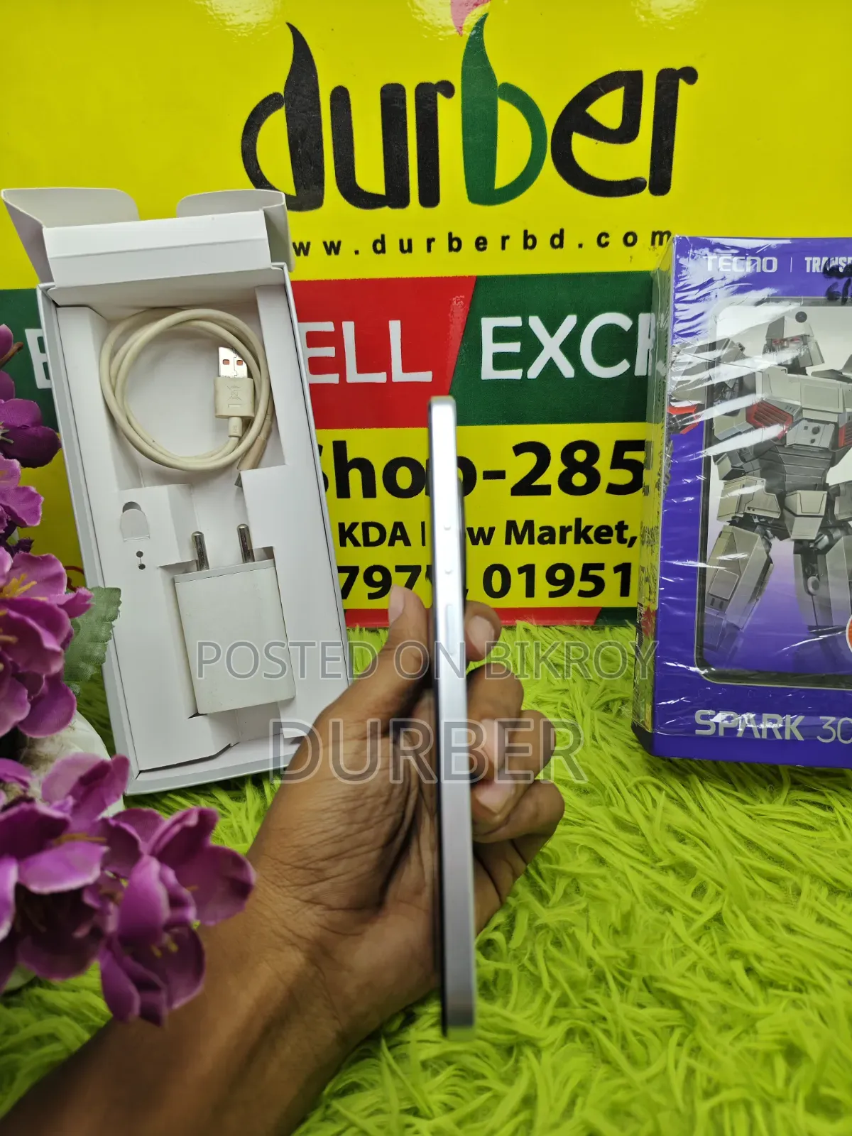 Tecno Spark 30C 128 GB White