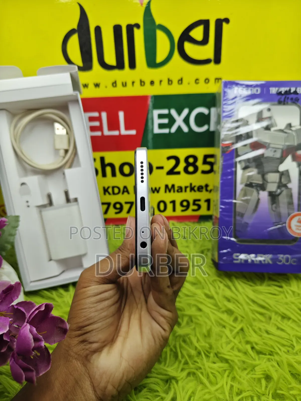 Tecno Spark 30C 128 GB White