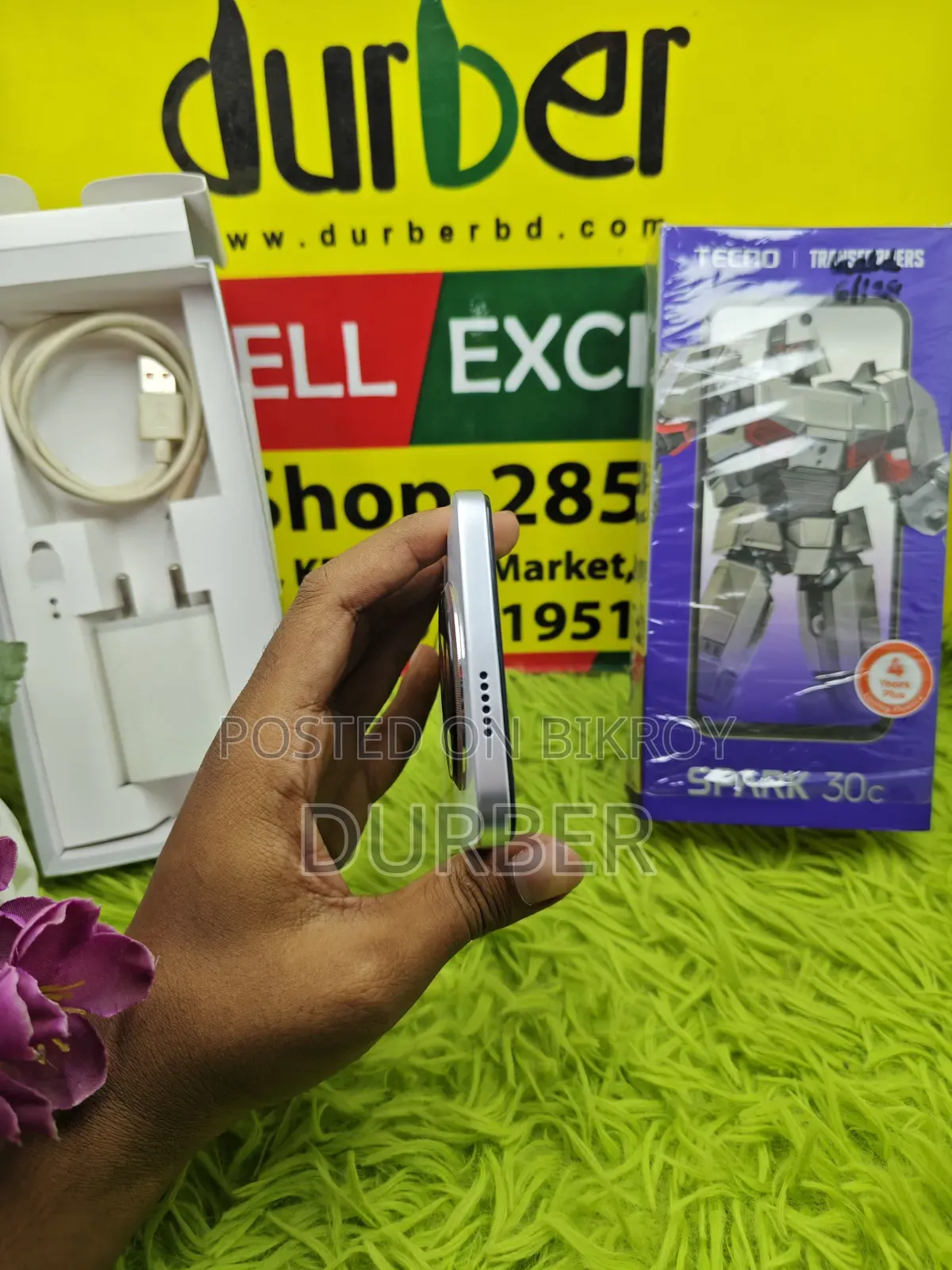 Tecno Spark 30C 128 GB White