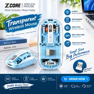 Transparent Wireless Mouse