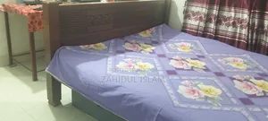 Bed + Mattress + Quilt for sale size 6 feet X 7 feet