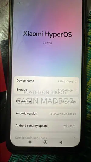 Xiaomi Redmi A7 Pro 64 GB Rose Gold