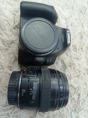 Canon 250D With 85mm Lens