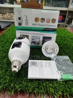 Wi-Fi IP Bulb Camera Brand New 1 Year Warranty