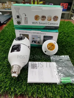 Wi-Fi IP Bulb Camera Brand New 1 Year Warranty