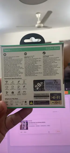 Hoco Eq34 Plus ENC + ANC Brand New