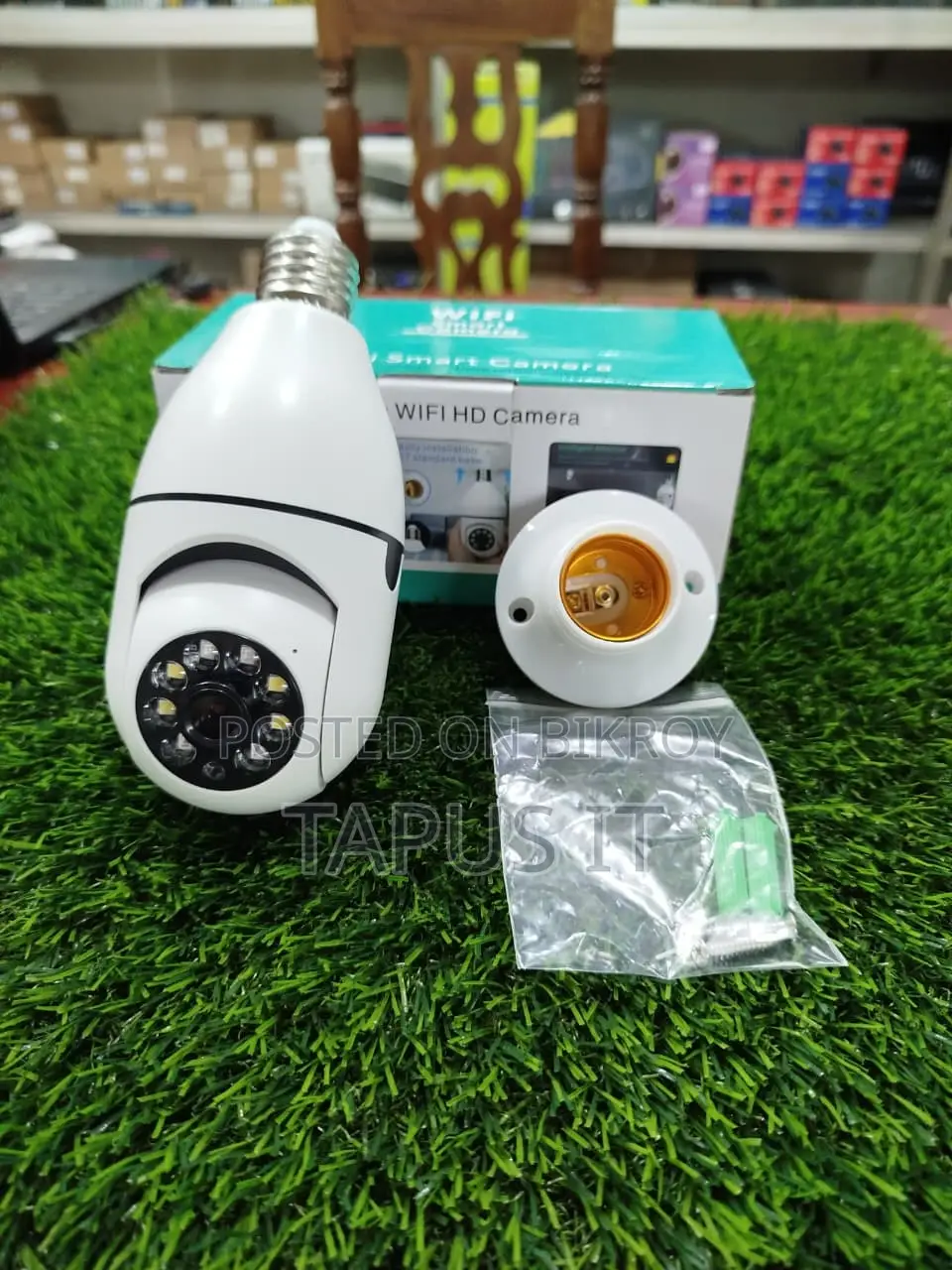 Brand New Wi-Fi IP Bulb Camera 1 Year Warranty