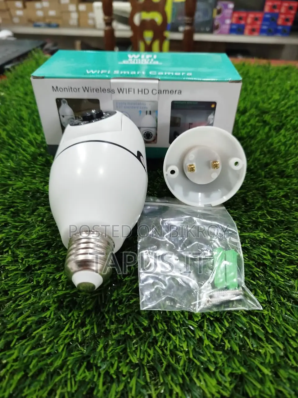 Brand New Wi-Fi IP Bulb Camera 1 Year Warranty