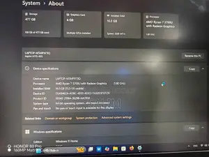 ল্যাপটপ Acer Aspire 5 16GB AMD Ryzen 7 SSD 500GB