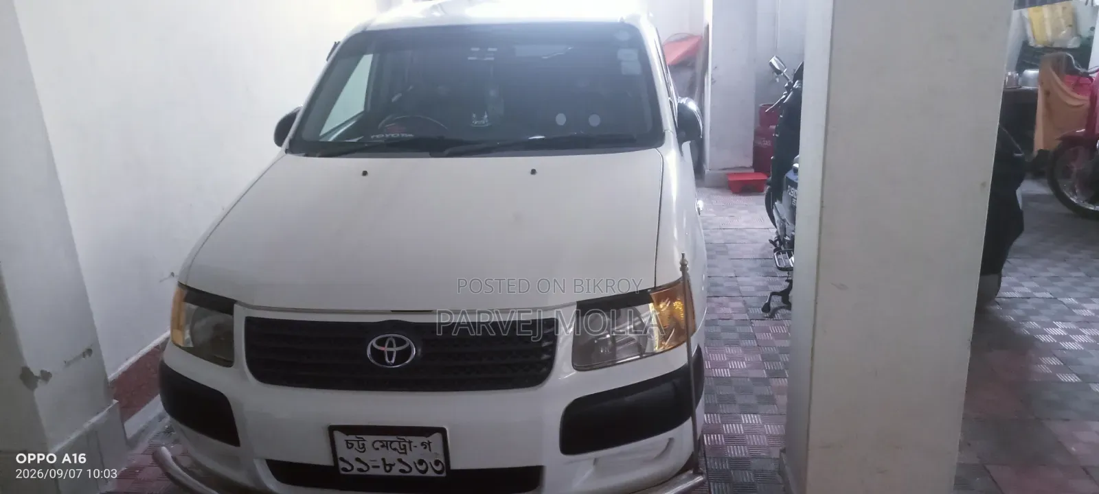 Toyota Succeed 2003 White