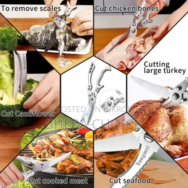Kitchen Chicken Bone Cutter Scissors