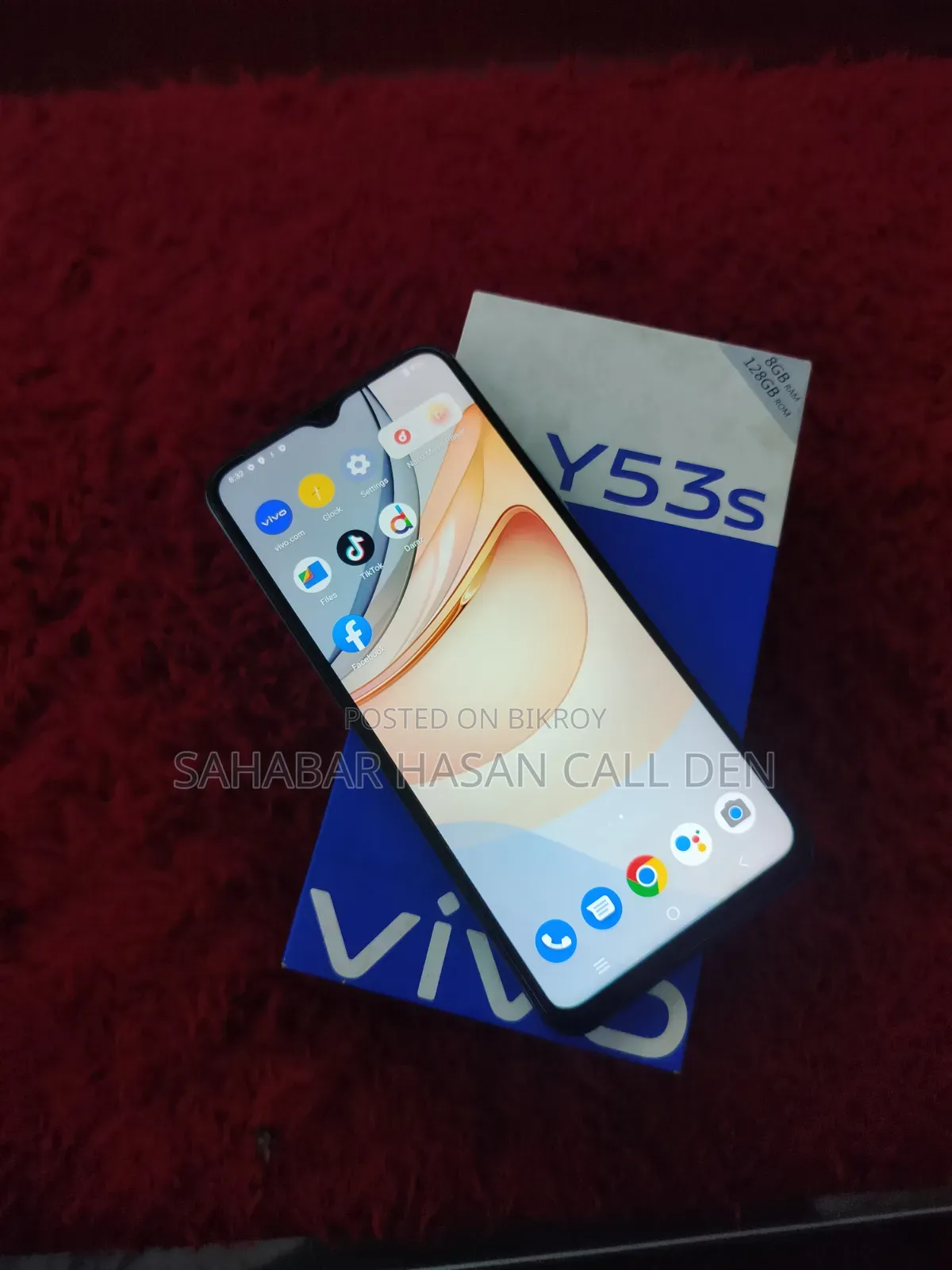 New Vivo Y53s 128 GB Purple