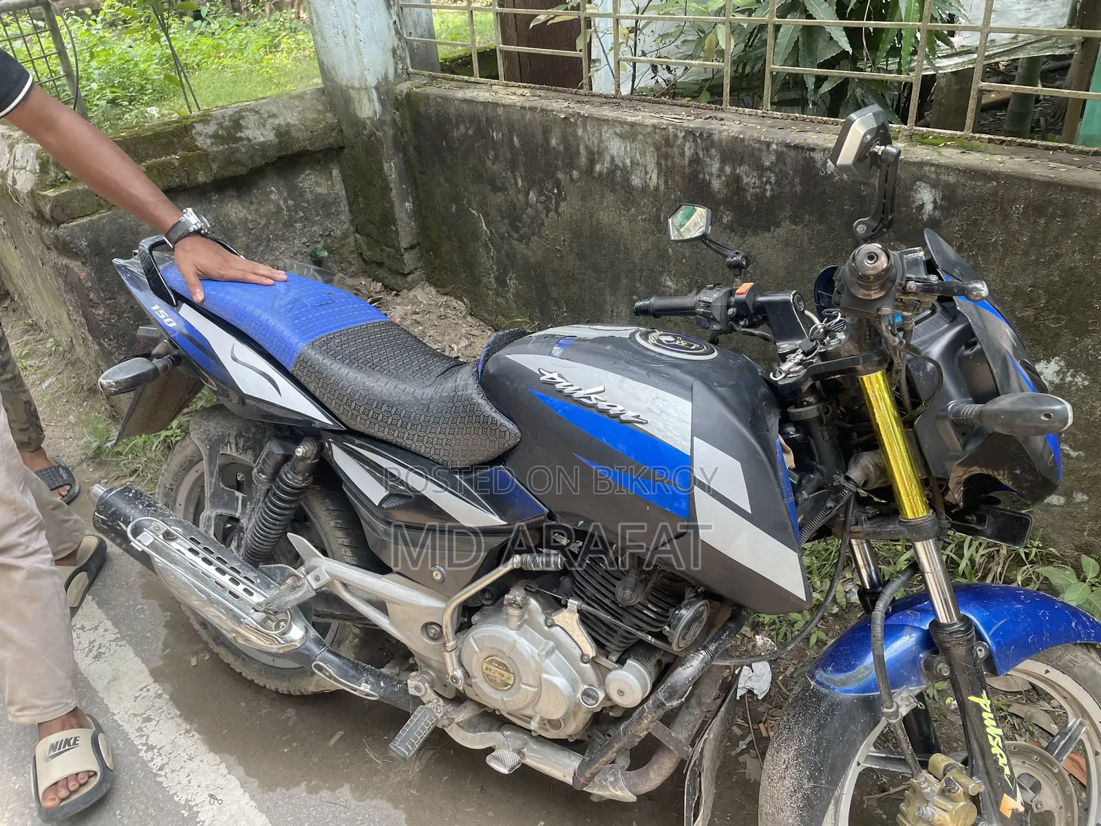 বাজাজ পালসার ১৫০ ২০১৭ ব্লু