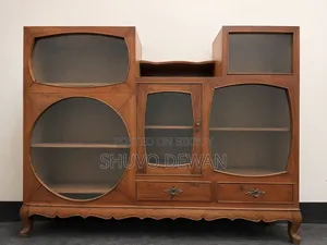সেগুন কাঠের শোকেস