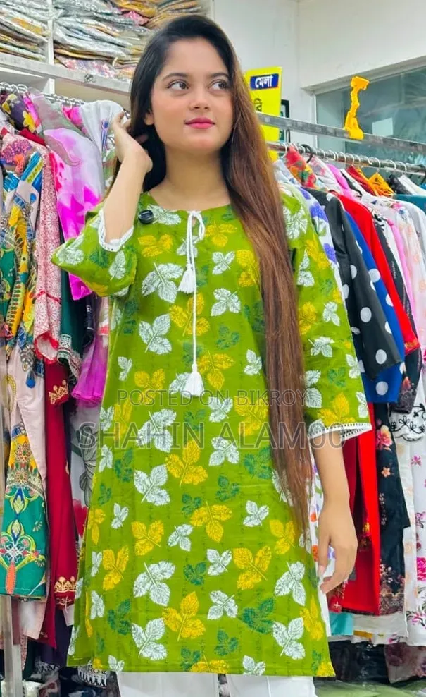 ওয়ান পিস শর্ট কুর্তি