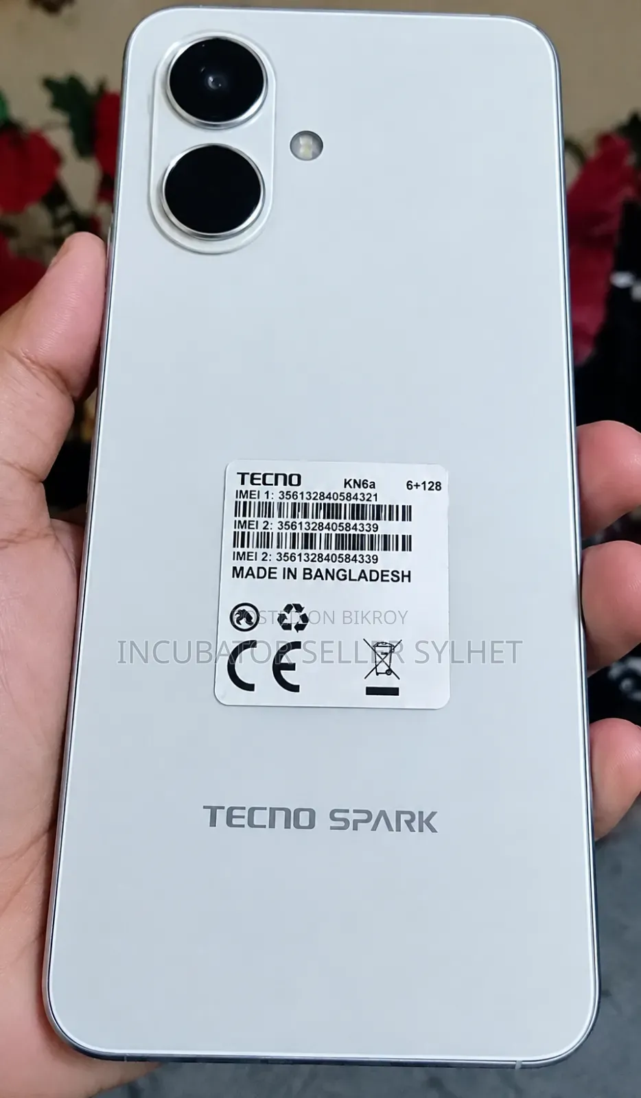 টেকনো স্পার্ক গো ২ ৬৪ জিবি হোয়াইট