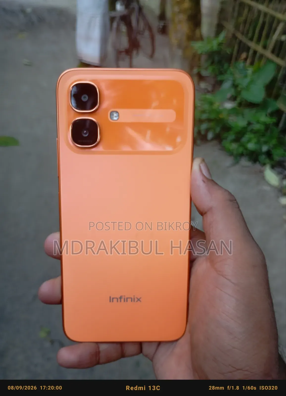 Infinix Smart 20 128 GB Orange
