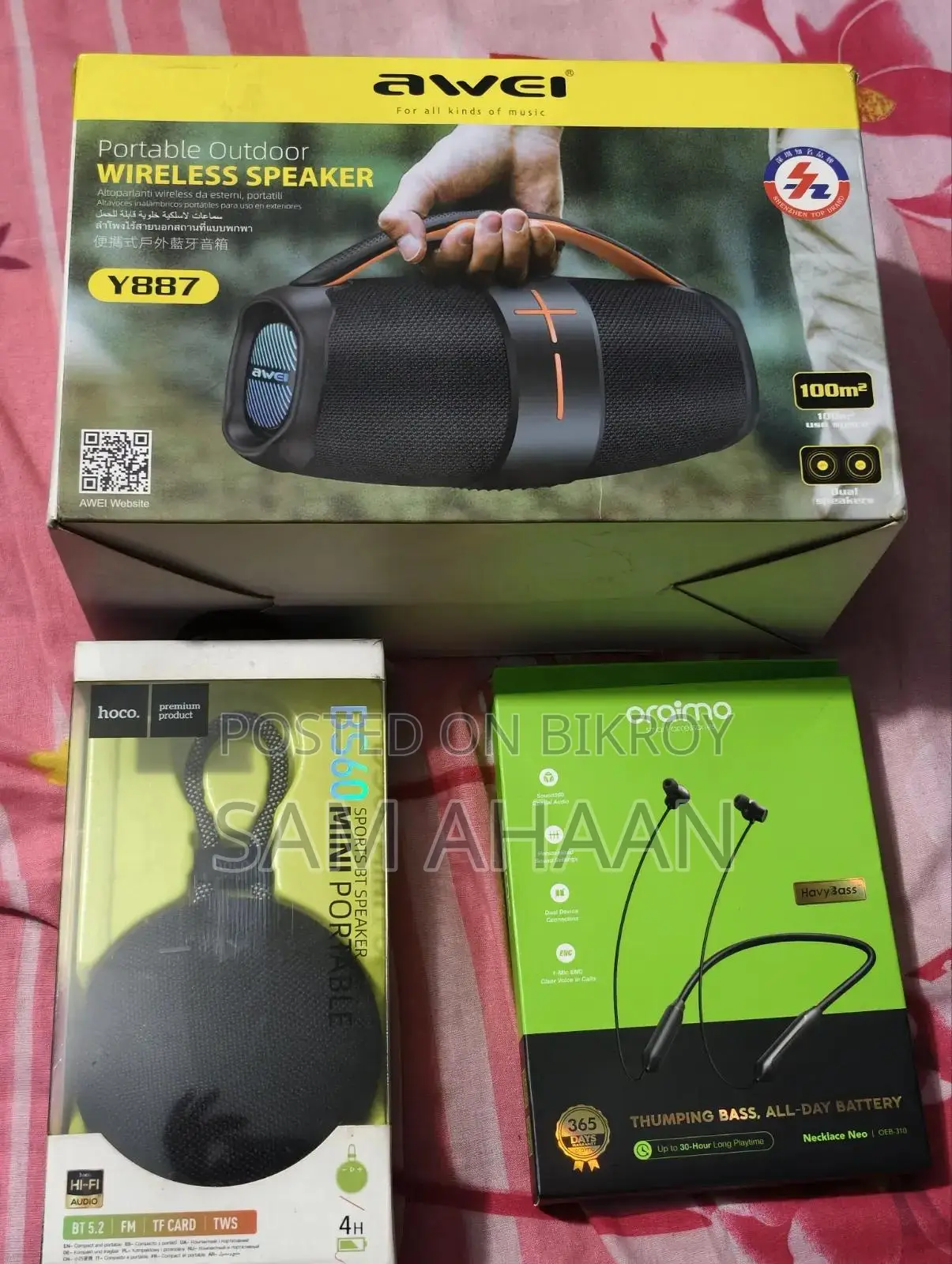 Wireless Speaker, Neckband