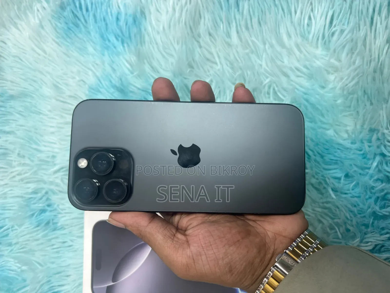 অ্যাপল আইফোন ১৬ প্রো ম্যাক্স ২৫৬ জিবি কালো