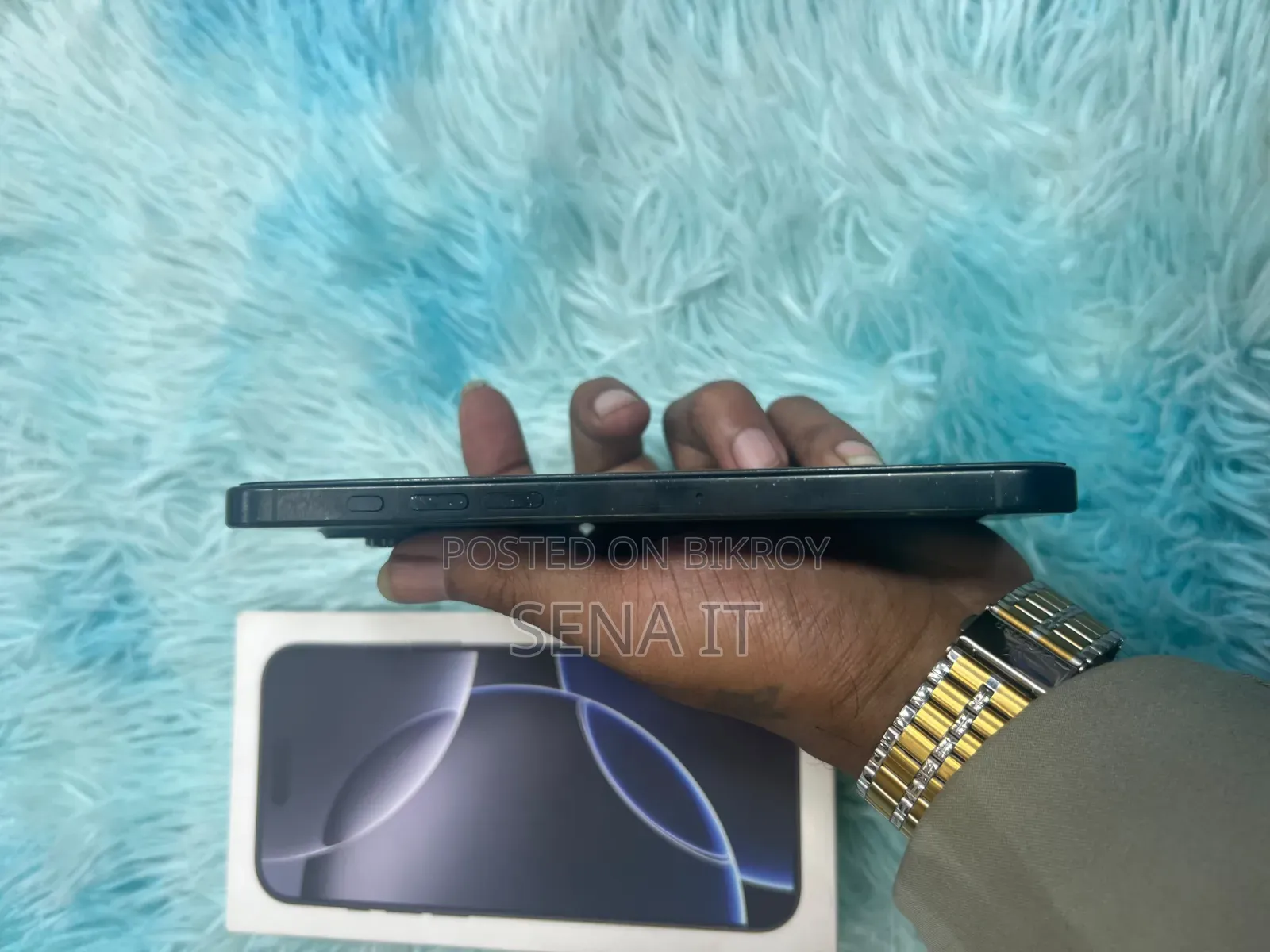 অ্যাপল আইফোন ১৬ প্রো ম্যাক্স ২৫৬ জিবি কালো