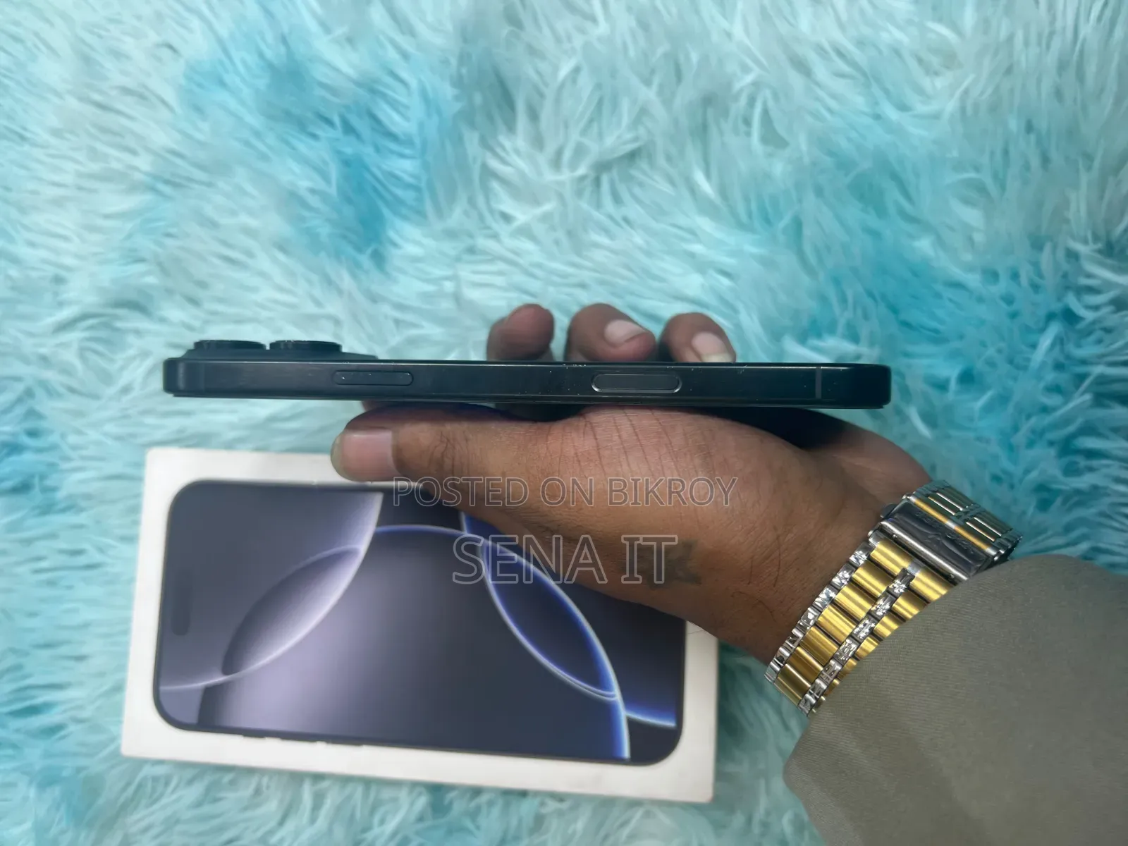 অ্যাপল আইফোন ১৬ প্রো ম্যাক্স ২৫৬ জিবি কালো