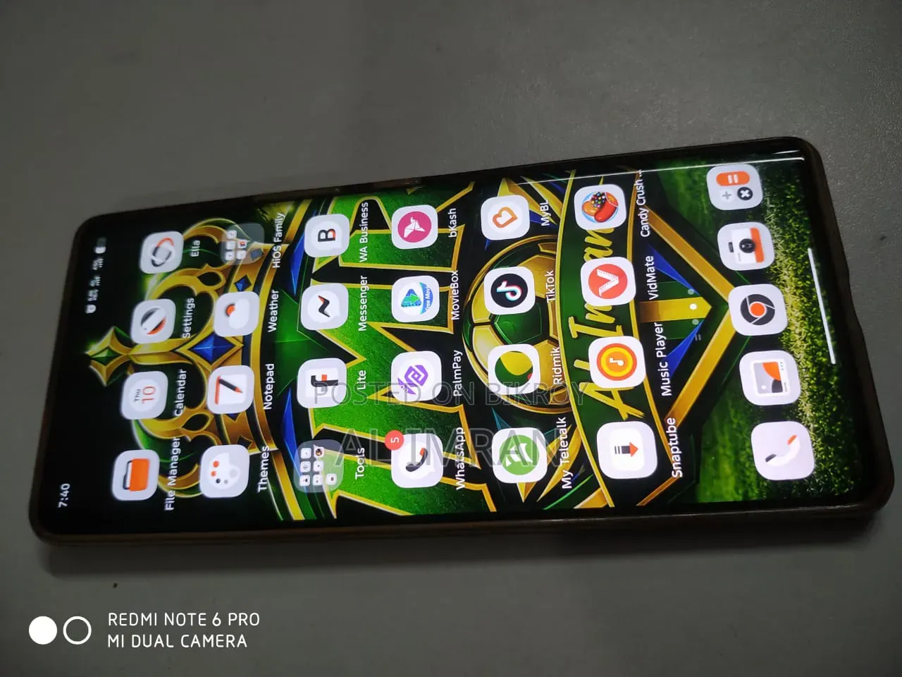 Tecno Pova Curve 256 GB Black