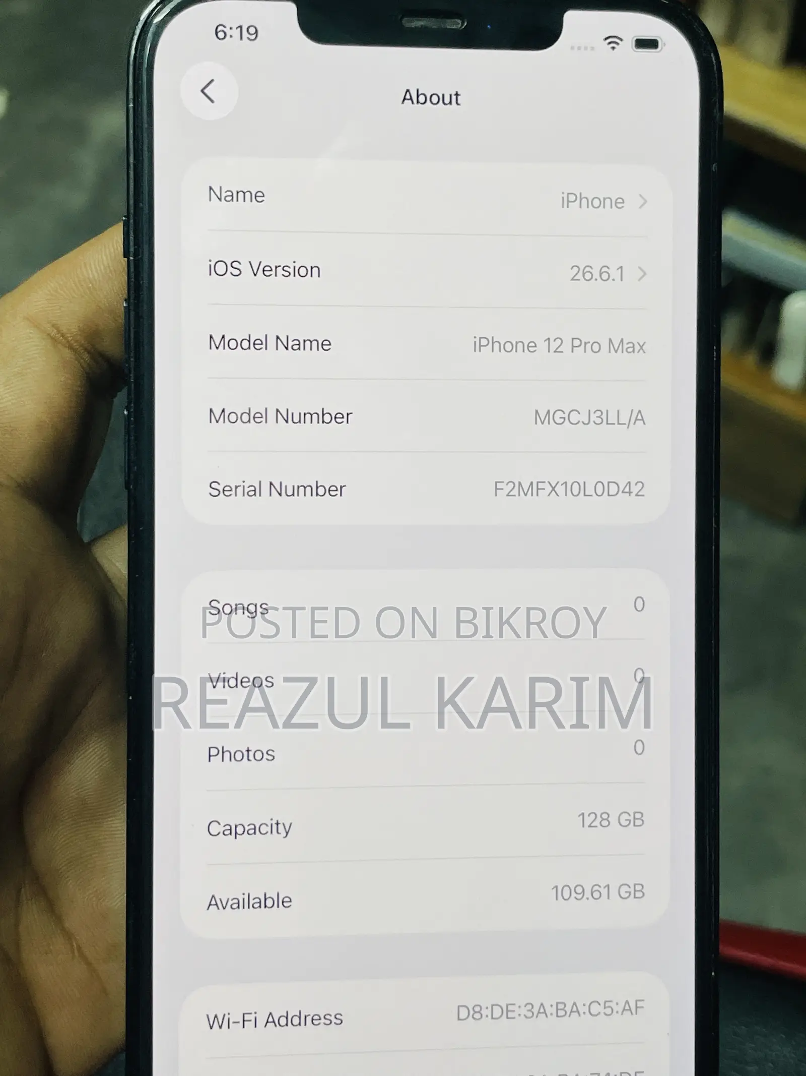 Apple iPhone 12 Pro Max 128 GB Blue