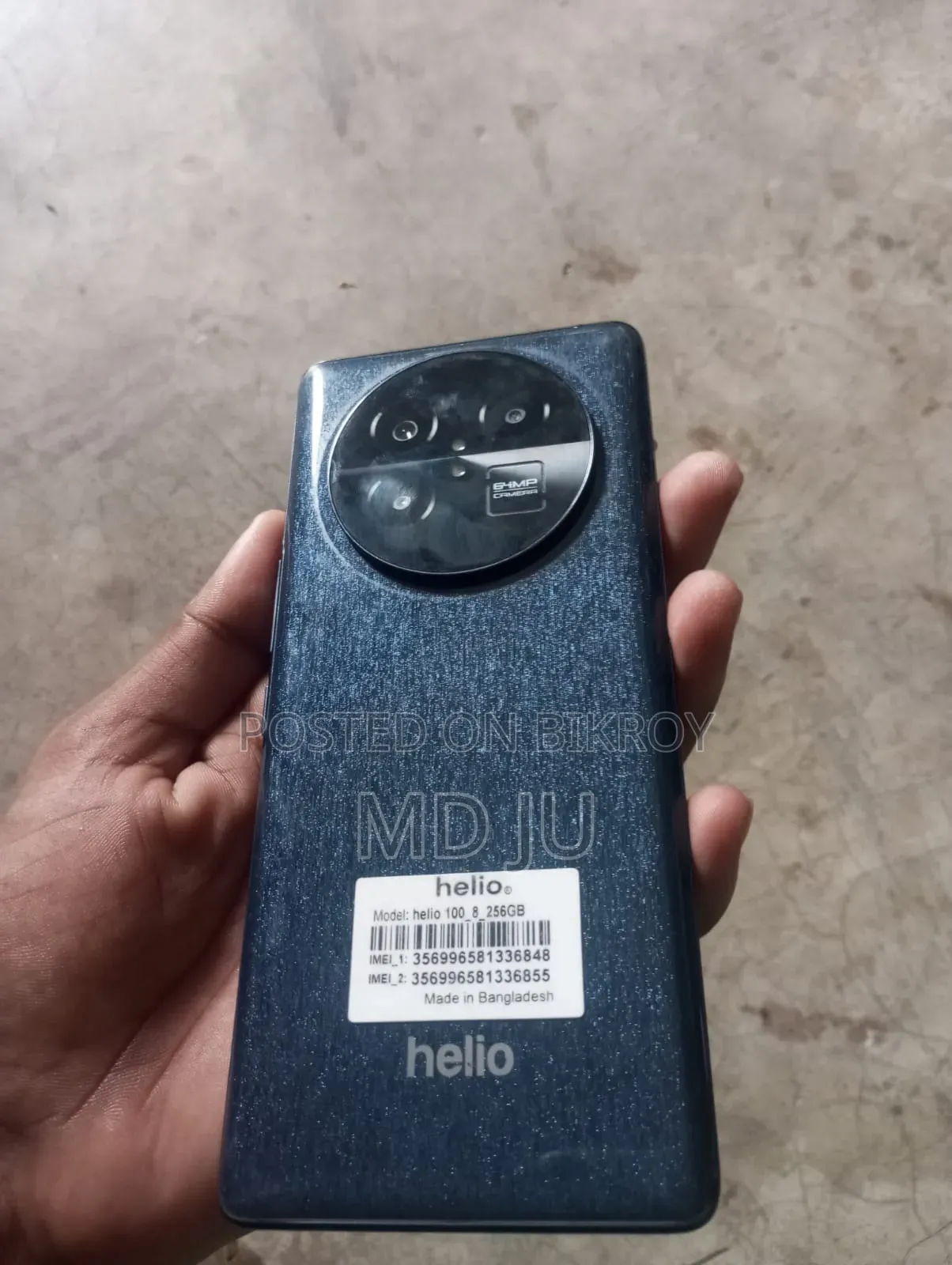 Helio 100 256 GB Blue