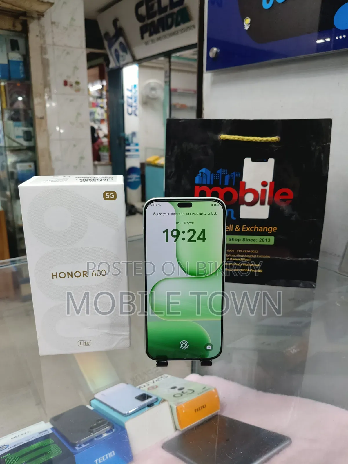 New Honor 600 Lite 256 GB Green