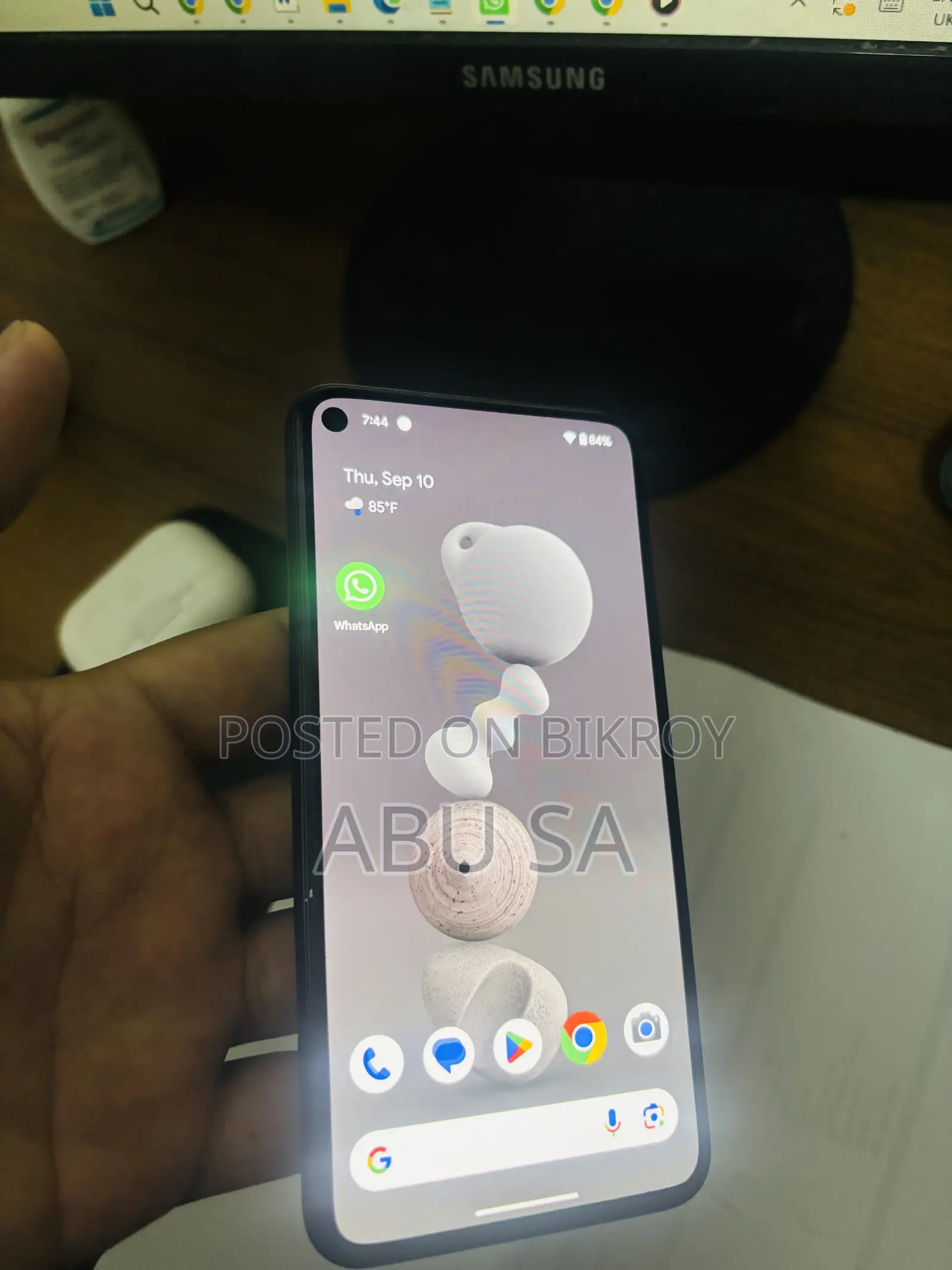 গুগল পিক্সেল ৫ ১২৮ জিবি ব্ল্যাক