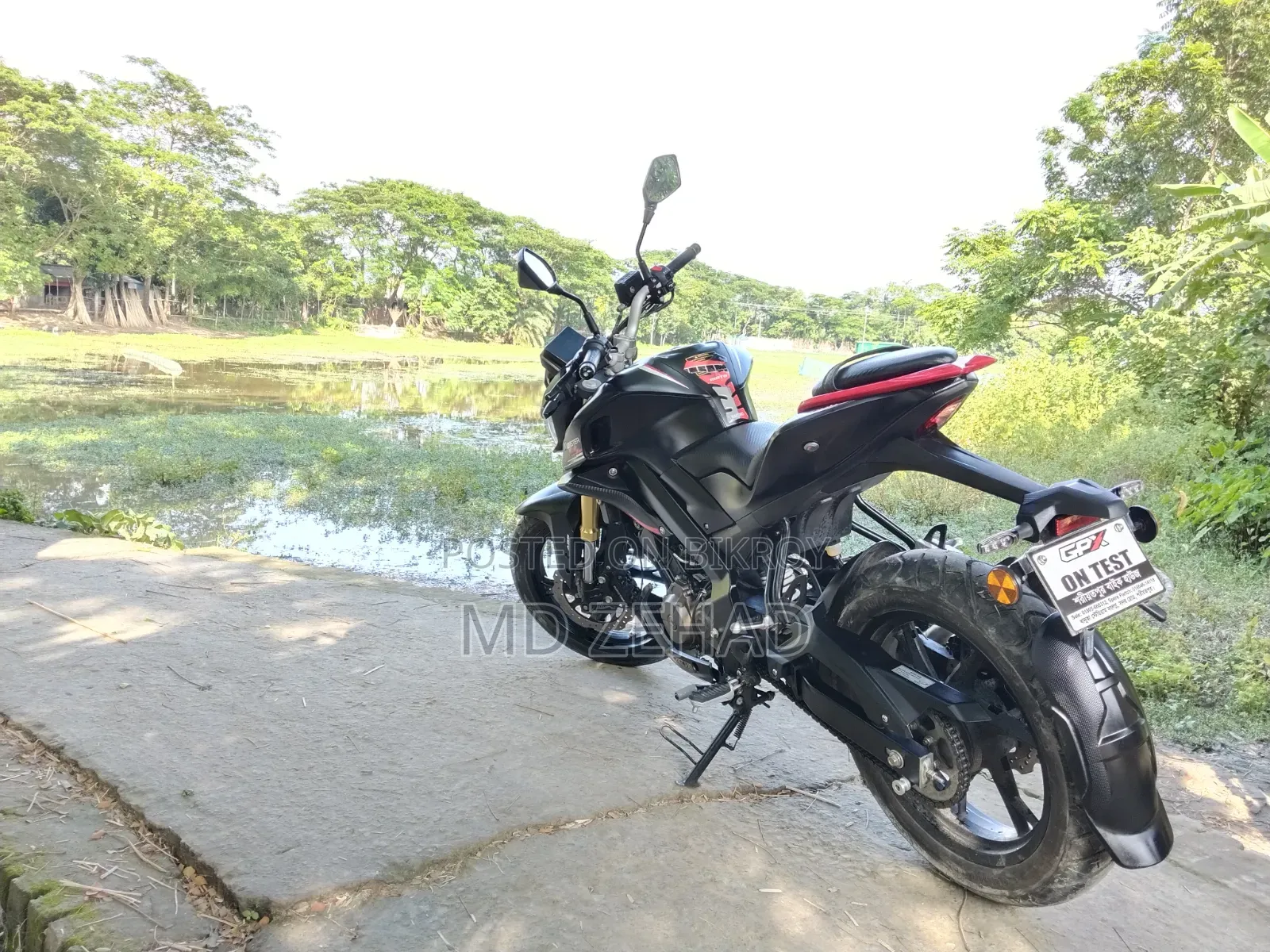 QJ Motor Monster SRK 180 2026 Black