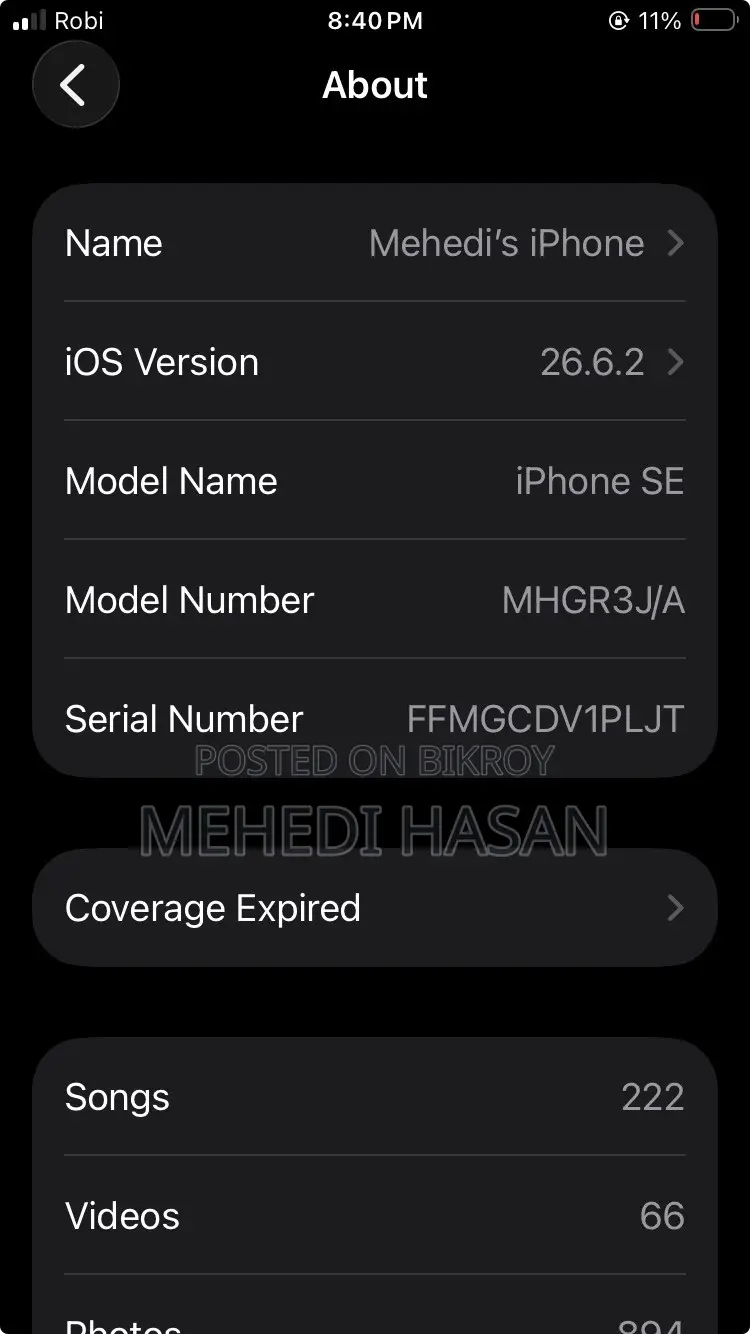 Apple iPhone SE (2020) 64 GB Red