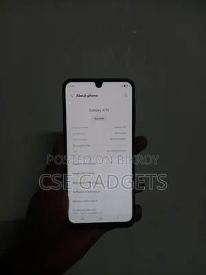 স্যামসাং গ্যালাক্সি এ১৬ ১২৮ জিবি ব্ল্যাক
