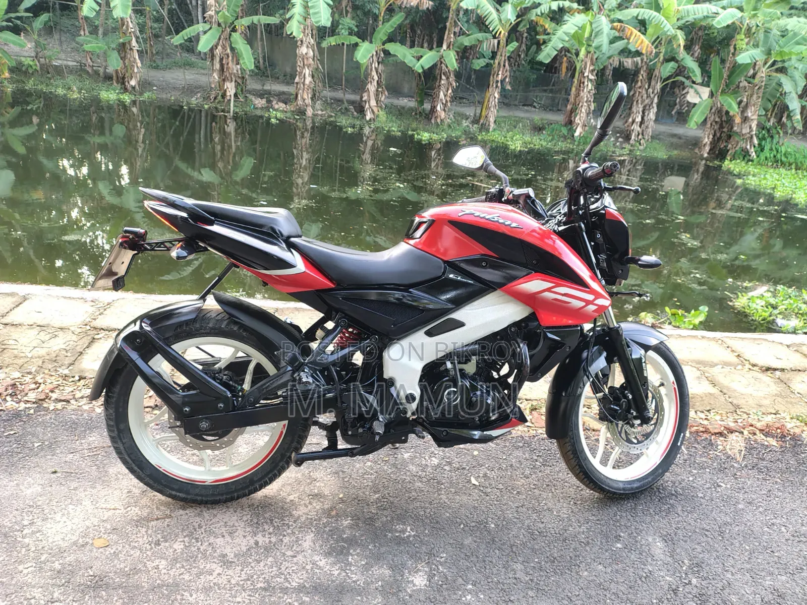 Bajaj Pulsar NS 160 2021 Red