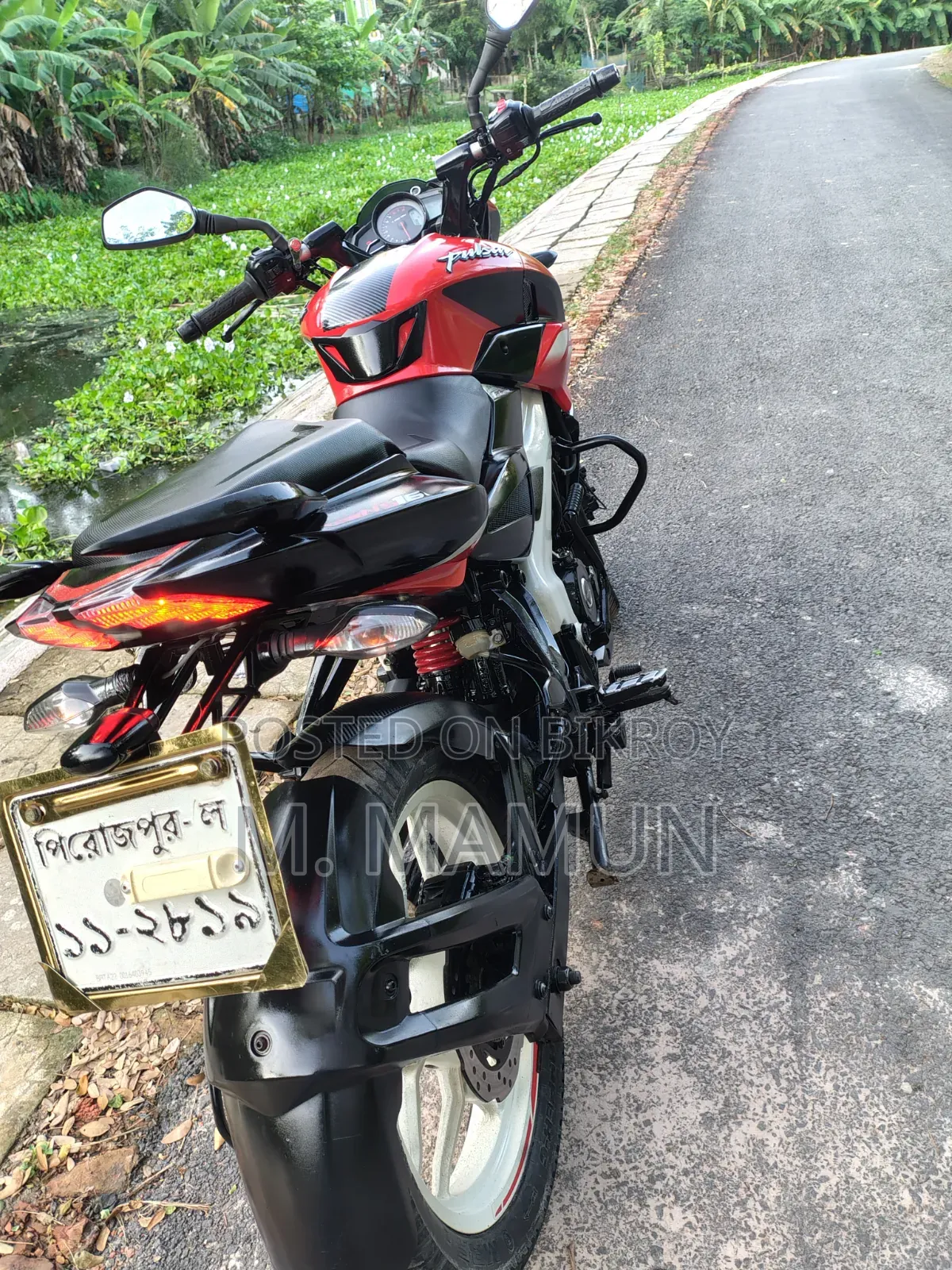 Bajaj Pulsar NS 160 2021 Red