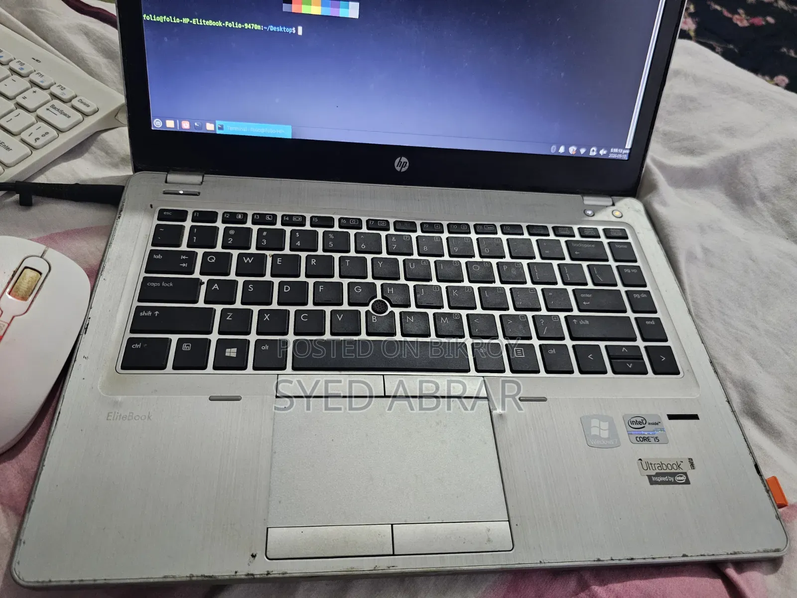Laptop HP EliteBook Folio 9470M 8GB Intel Core I5 SSD 256GB