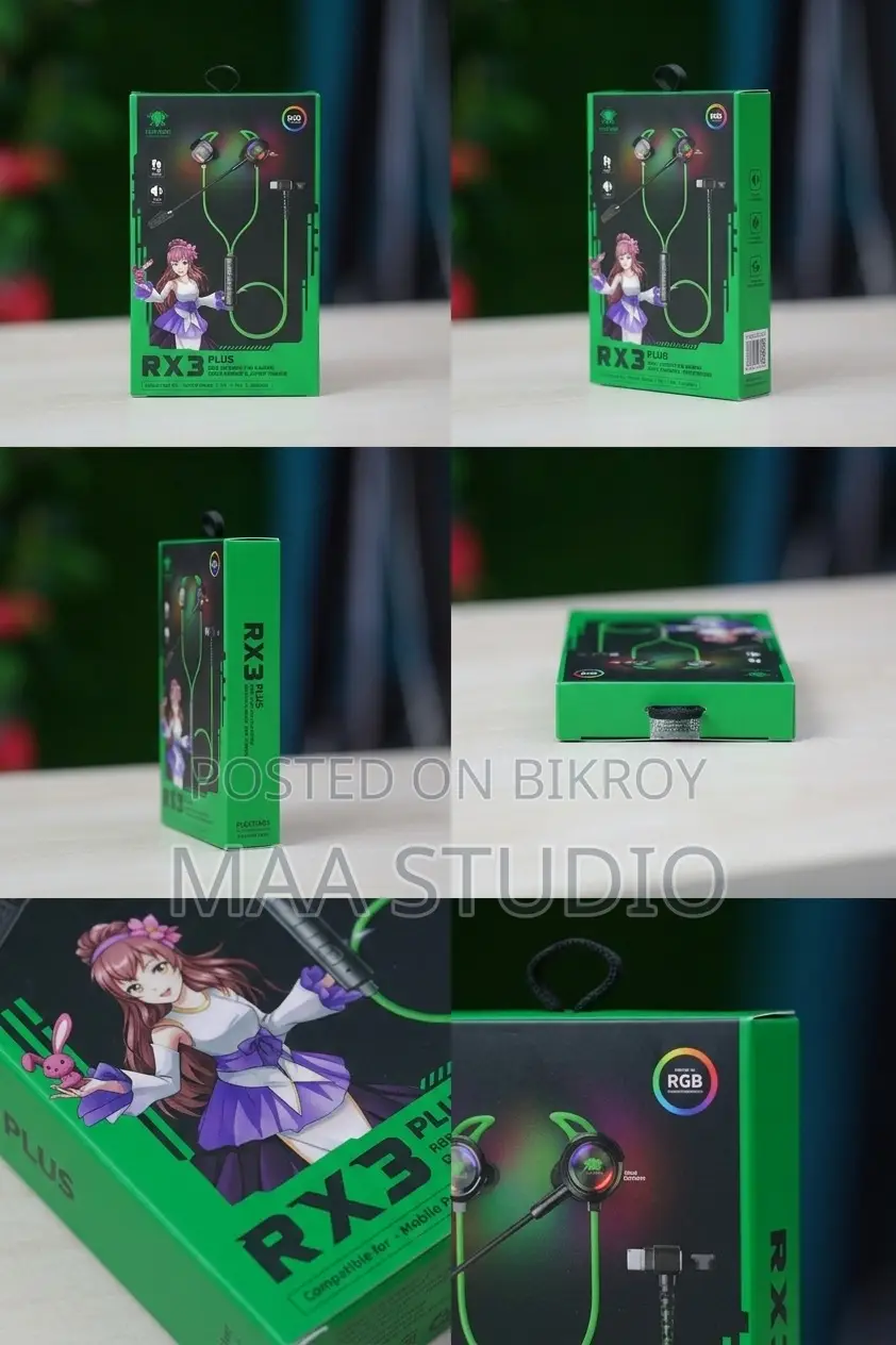 Plextone RX3 PLUS Wired Gaming Earphone