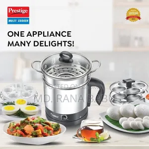 Prestige 2L Silver Cattle Cooker