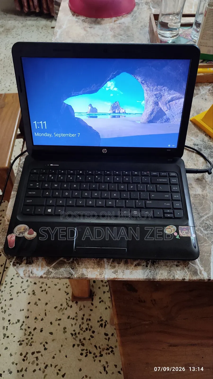 Laptop HP Compaq Presario 1000 8GB Intel Core i3 SSD 128GB