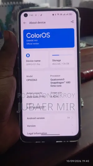Oppo F21 Pro 128 GB Orange