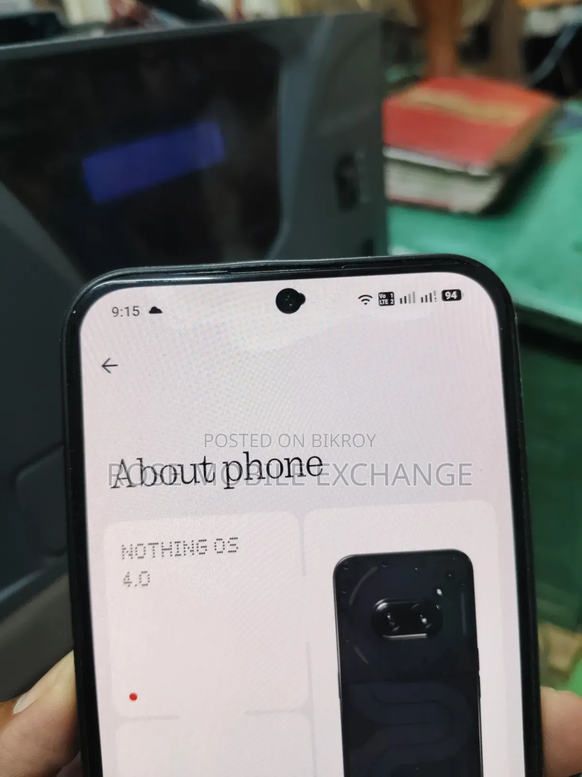 নাথিং ফোন ২৫৬ জিবি ব্ল্যাক
