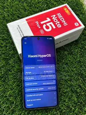 শাওমি রেডমি নোট ১৫ প্রো প্লাস ২৫৬ জিবি ব্লু