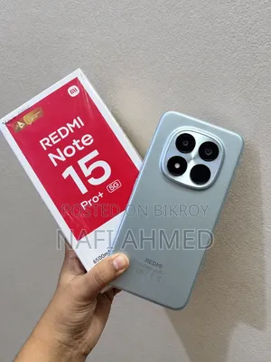 শাওমি রেডমি নোট ১৫ প্রো প্লাস ২৫৬ জিবি ব্লু