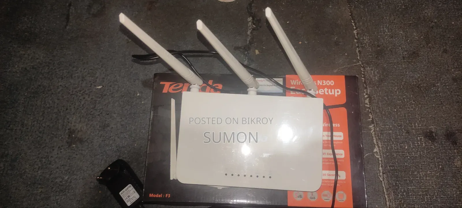 Tenda Model F3 Wireless N300